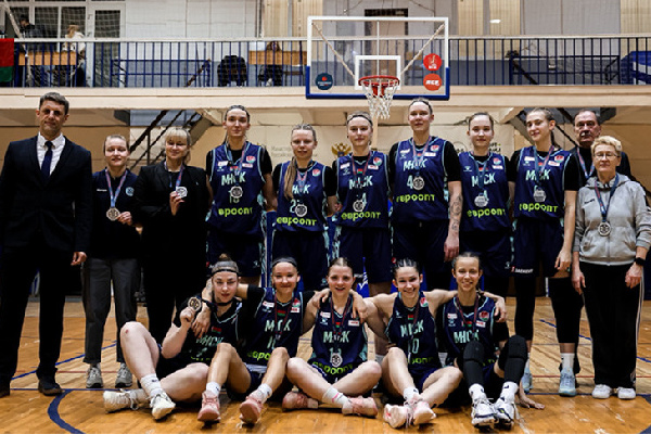 Баскетболистки "МИНСКА" завоевали серебряные медали Студенческой лиги РЖД