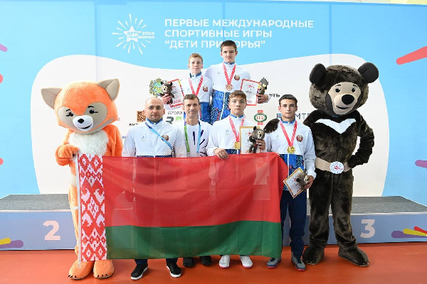 Белорусские спортсмены успешно стартовали на летних играх "Дети Приморья"