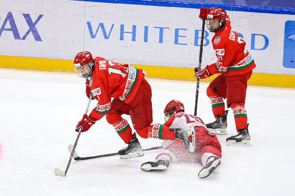 Юниорская сборная Беларуси уступила россиянам на Кубке Президентского спортивного клуба