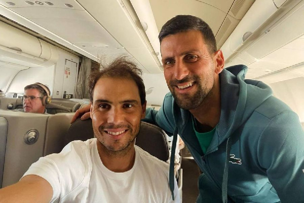 ATP: "Дуэт для путешествий нашей мечты". Новак Джокович и Рафаэль Надаль вместе прилетели в США