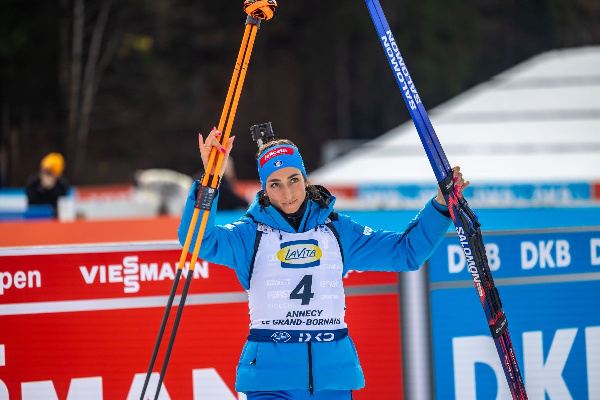 Лиза Витоцци поделилась эмоциями от бронзовой медали в спринте на этапе Кубка мира