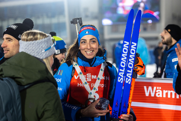 Сильнейшая биатлонистка Италии после золота Олимпиады призналась, что хочет познакомиться с Дель Пьеро и Джоковичем 