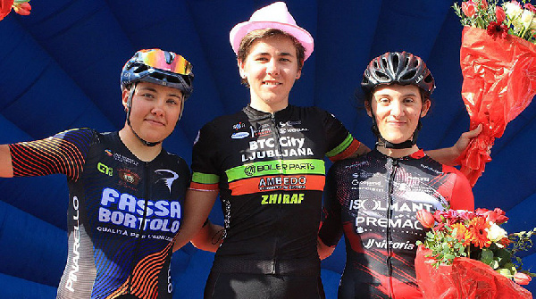 Анна Терех победила на этапе велогонки Giro delle Marche in Rosa в Италии