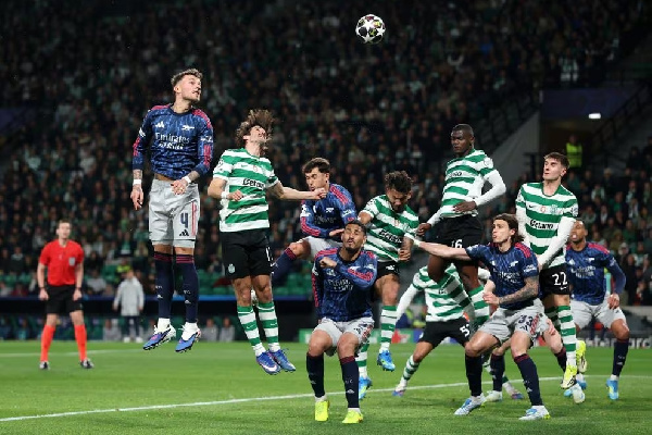 "Арсенал" вырвал победу у "Спортинга" в первом матче 1/4 финала ЛЧ