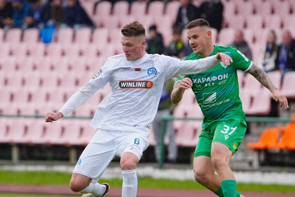 Минское "Динамо" в выездном матче 24-го тура высшей лиги обыграло "Молодечно"