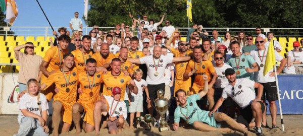 "Юркас" стал обладателем Кубка Беларуси по пляжному футболу
