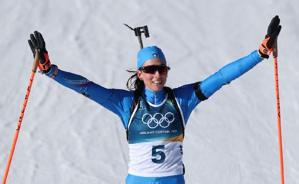 Костюм Виттоцци, в котором она завоевала золото ОИ-2026, будет храниться в музее МОК