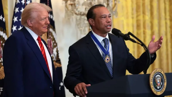 Дональд Трамп отреагировал на арест легендарного Тайгера Вудса