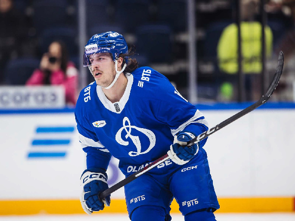 Один и лучших форвардов московского "Динамо" восстановился к играм плей-офф с минским "Динамо"