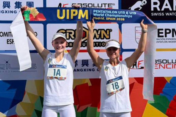 Белоруски Федорович и Квашневская победили на чемпионате мира-U15 по пятиборью