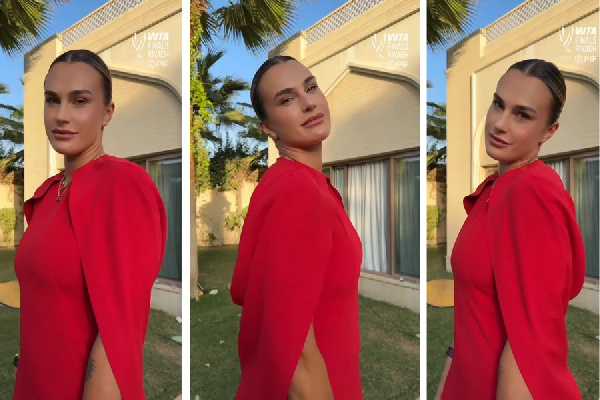 Официальная фотосессия Соболенко и других перед Итоговым турниром-2025