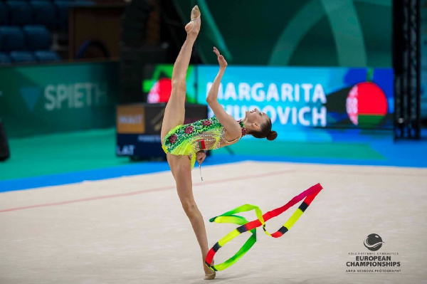 Белорусские спортсменки начали выступления на ЧЕ по художественной гимнастике