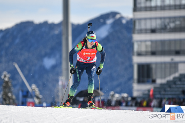 Белорусские биатлонистки не смогли завоевать медали в суперспринте в Тюмени