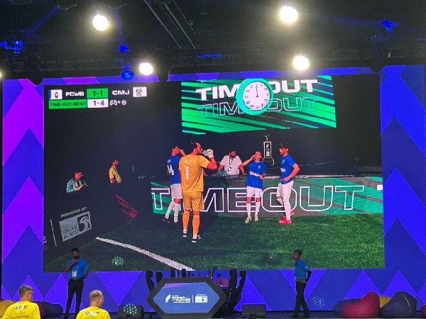 Белорусские сборные по фиджитал-баскетболу и футболу вышли в плей-офф Games of the Future 2025 в Абу-Даби 