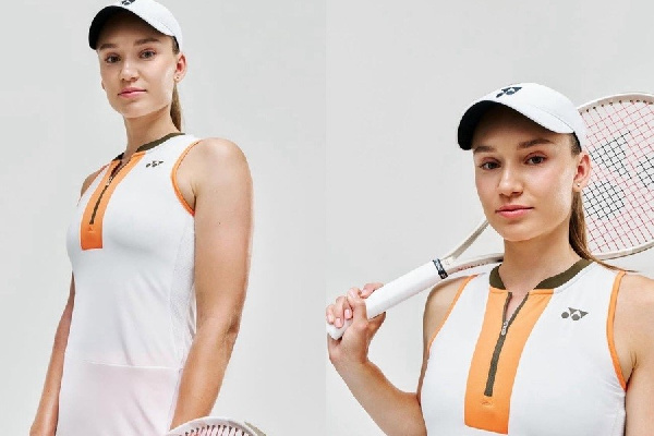 Немного оранжевого: Елена Рыбакина представила образ на US Open-2025