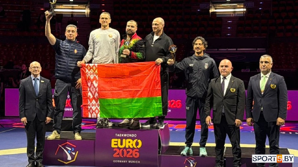 Мужская сборная Беларуси по тхэквондо выиграла медальный зачет чемпионата Европы