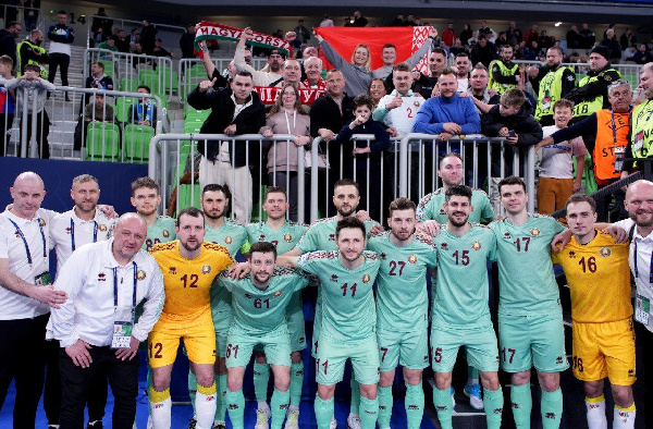 Стало известно, какое место заняла сборная Беларуси по мини-футболу на чемпионате Европы