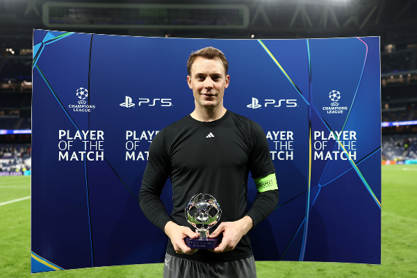 Стало известно имя игрока недели в Лиге чемпионов