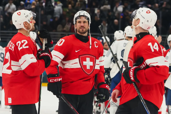Сборная Швейцарии обыграла Чехию в матче хоккейного турнира на Олимпиаде-2026