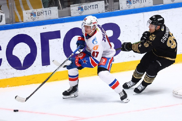 СКА Сапего на выезде разобрался с "Адмиралом" Дерябина в рамках КХЛ