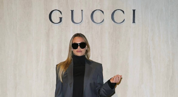 Соболенко посетила шоу Gucci в Милане: фото