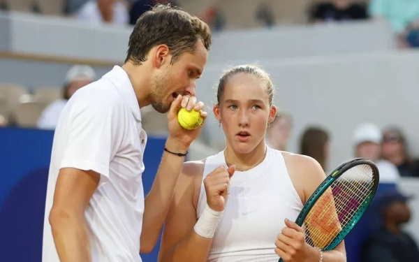 Стали известны соперники Андреевой и Медведева в миксте на US Open