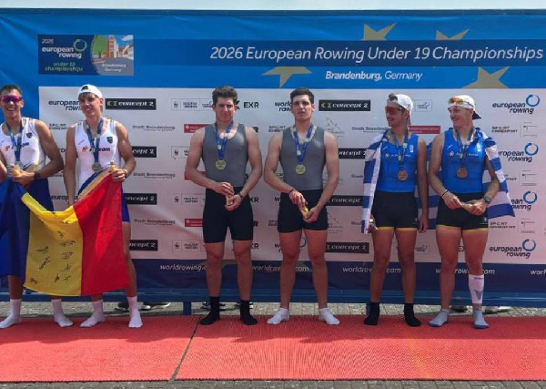 Белорусы Дмитрий Янкин и Даниил Кудласевич стали чемпионами Европы по академической гребле