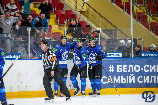 "Динамо Молодечно" в овертайме разобралось с "Гомелем"