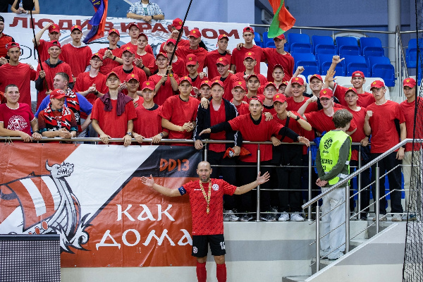 "Витэн" разгромил "Минск" в матче чемпионата Беларуси по мини-футболу