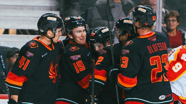 С тремя белорусами в составе: "Коачелла" обыграла "Абботсфорд" в овертайме в матче АХЛ