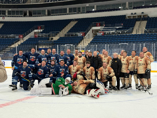 На "Минск-Арене" прошел товарищеский матч в преддверии Дня Победы