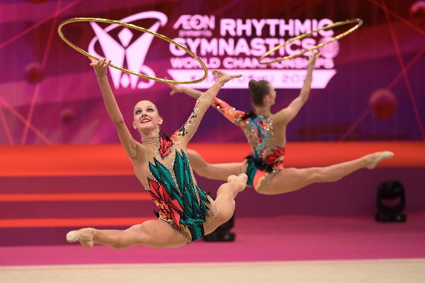 Белорусские гимнастки завоевали бронзу в групповых упражнениях на первом этапе Кубка мира