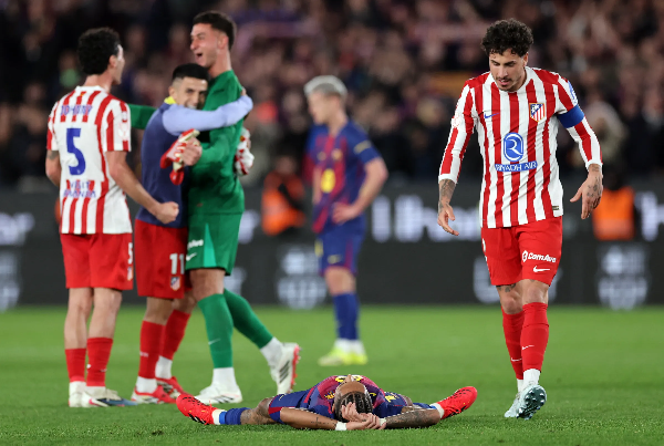 "Барселона" почти совершила Ремонтаду, но вылетела из Кубка Испании от "Атлетико"