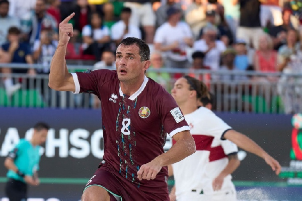 Игорь Бриштель стал лучшим бомбардиром чемпионата мира по пляжному футболу