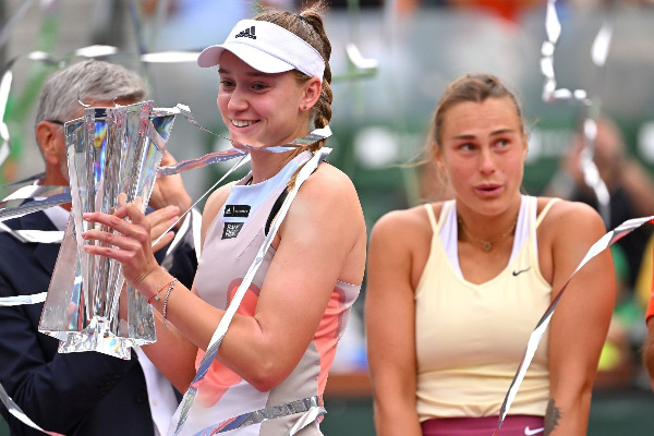 Рыбакина — о финале с Соболенко: "Это будет сложный матч"