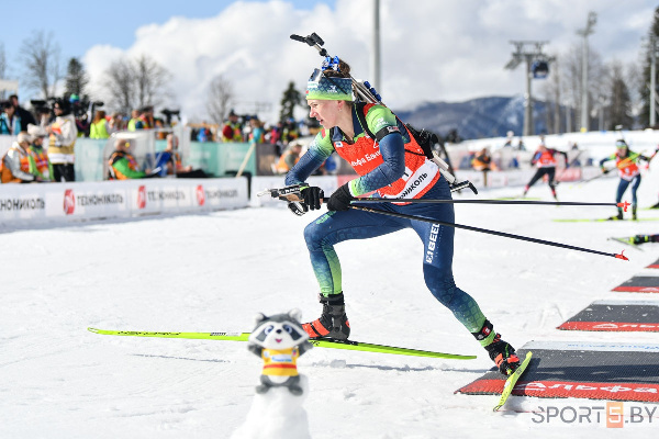 Анна Сола выиграла спринт Открытого чемпионата Республики Беларусь по биатлону! 