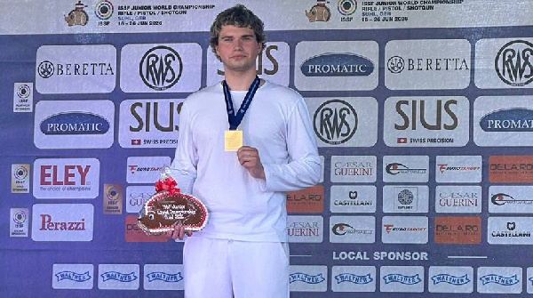 Белорус Кравцов стал чемпионом мира среди молодежи в стрельбе из пистолета 