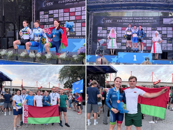 Белоруска Шестак завоевала бронзу на чемпионате Европы по велоспорту