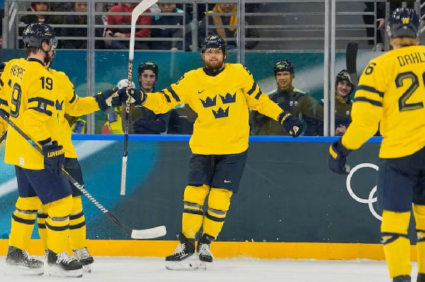 Два очка защитника "Локомотива" не помогли сборной Словакии в матче со Швецией на ОИ-2026 