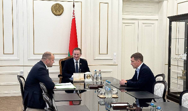 Евгений Булойчик и Виктор Ганчаренко встретились с Премьер-министром Беларуси