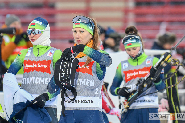 Белорусские биатлонисты провели заключительную тренировку перед Кубком Содружества