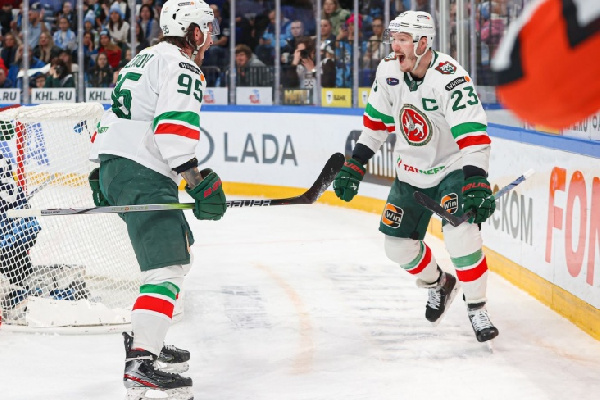 "Ак Барс" с Алистровым на выезде обыграл "Трактор" в матче КХЛ