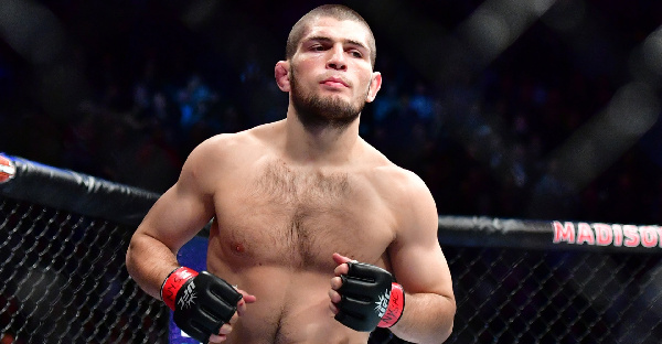 Хабиб Нурмагомедов посетил матч российского теннисиста в Дубае