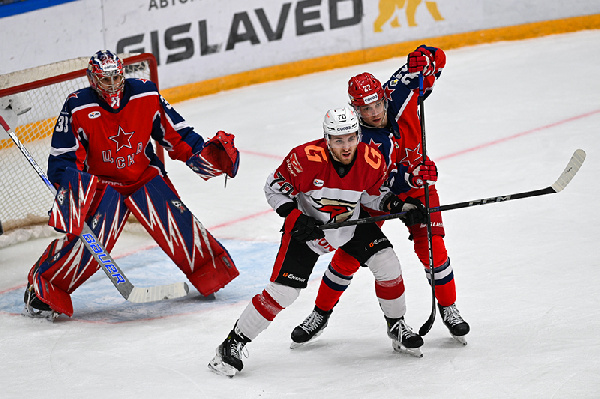 "Авангард" на выезде всухую обыграл ЦСКА в матче КХЛ