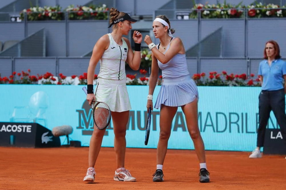 Пара Азаренко и Майя успешно стартовала на турнире WTA в Риме