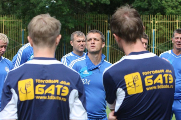 Виктор Ганчаренко посетил предсезонный спарринг между витебским МЛ и БАТЭ
