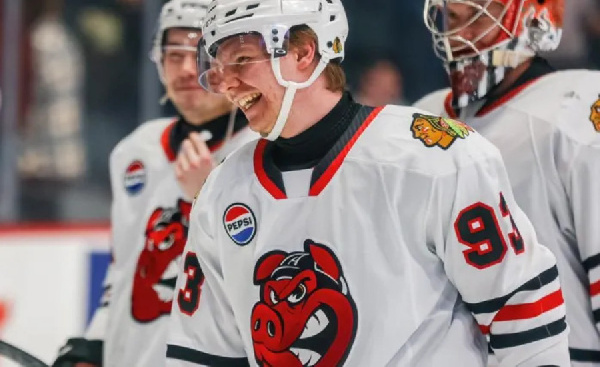 Ассист Кузьмина помог "Рокфорду" огорчить "Сан-Диего" Сидорова в матче АХЛ