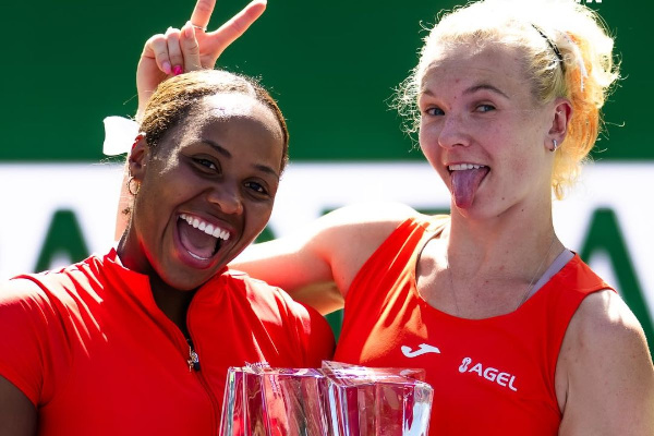 Синякова и Таунсенд победили на WTA-1000 в Индиан-Уэллсе в парном разряде