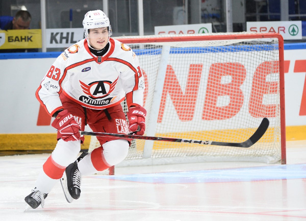 Даниил Карпович прокомментировал свой дебют за "Автомобилист" в КХЛ