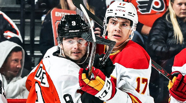 Ассист Шаранговича принес "Калгари" победу над "Филадельфией" Колосова